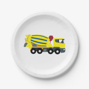 Betonfertigtransporter Pappteller
