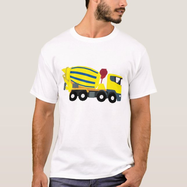 Betonfertigtransporter T-Shirt (Vorderseite)