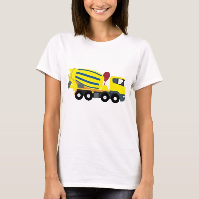 Betonfertigtransporter T-Shirt (Vorderseite)
