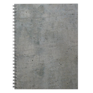 Betonmauer, graue Struktur Notizblock