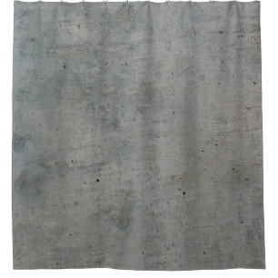 Betonmauer, graue Textur Duschvorhang
