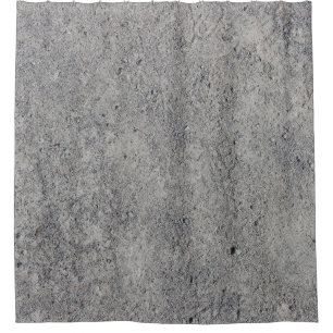 Betonmauer, graue Textur Duschvorhang