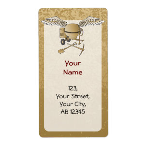 Betonmischer beige