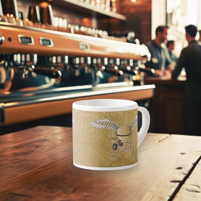 Betonmischer beige espressotasse (Von Creator hochgeladen)