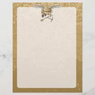 Betonmischer beige flyer