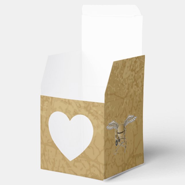 Betonmischer beige geschenkschachtel (Geöffnet)