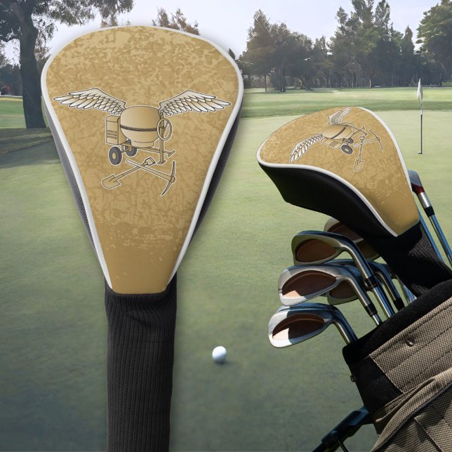 Betonmischer beige golf headcover (Von Creator hochgeladen)