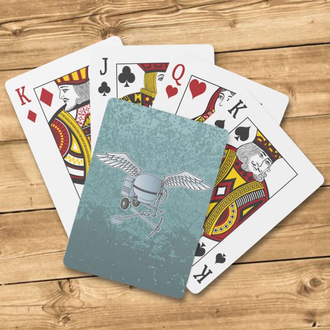 Betonmischer blau-grau spielkarten (Von Creator hochgeladen)