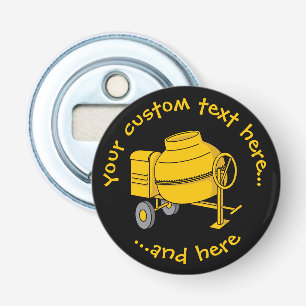 Betonmischer Flaschenöffner