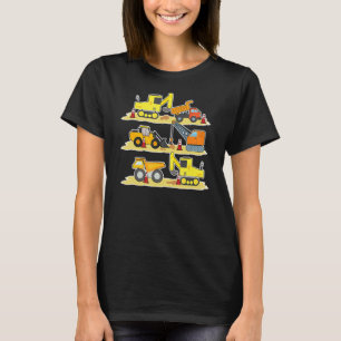 Betonmischer für den Bau von Lastwagen T-Shirt