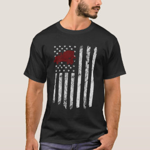 Betonmischer für die amerikanische Flagge Patrioti T-Shirt