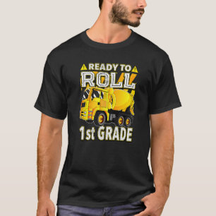 Betonmischer LKW für die Roll-on-1st-Klasse T-Shirt