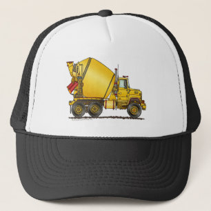 Betonmischer-LKW-Hüte Truckerkappe
