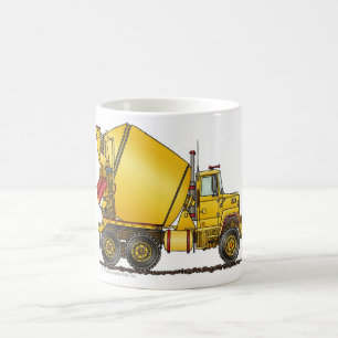 Betonmischer-LKW-Tassen Tasse