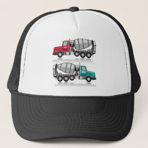 Betonmischer LKW Truckerkappe