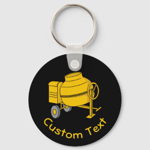 Betonmischer Schlüsselanhänger