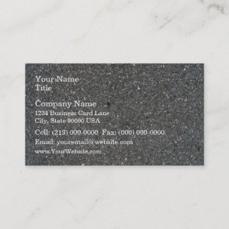 Betonstruktur mit kleinen Steinen Visitenkarte
