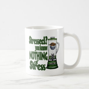 Betonte Puffer-Fische Tasse