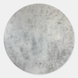 Betontextur Runder Aufkleber