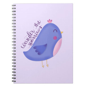 Betrachten Sie das Sparrows Journal Notizblock