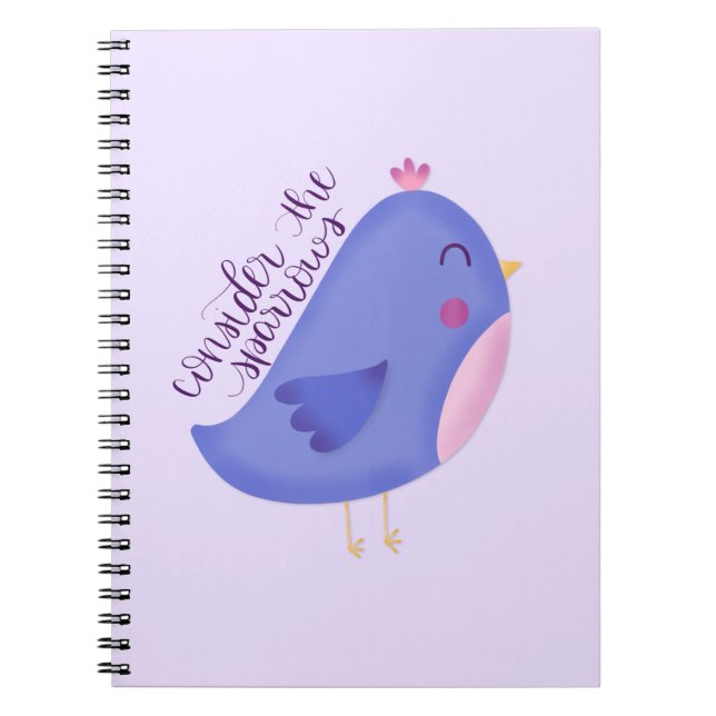 Betrachten Sie das Sparrows Journal Notizblock (Vorderseite)