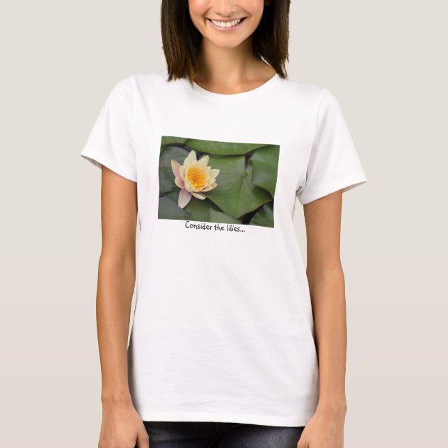 Betrachten Sie die Lilien T-Shirt (Vorderseite)