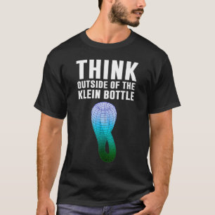 Betrachten Sie die Mathematik der Flasche Klein au T-Shirt