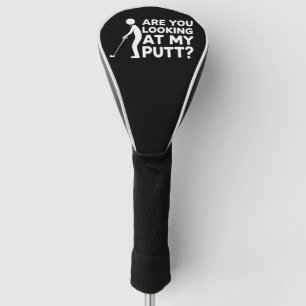 Betrachtest du meinen Putt Golf liebhaber Golf Ges Headcover