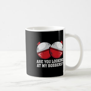 Betrachtet ihr meine Schwimmer lustige Angel-Shirt Kaffeetasse