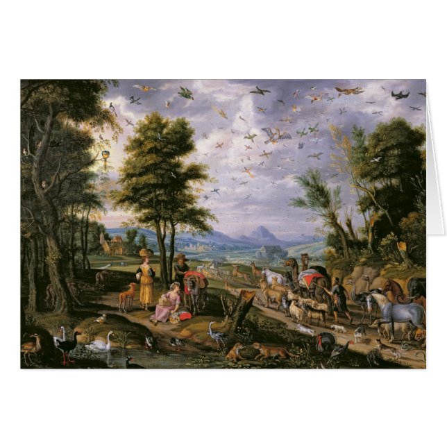 Betreten der Arche (Vorderseite (Horizontal))