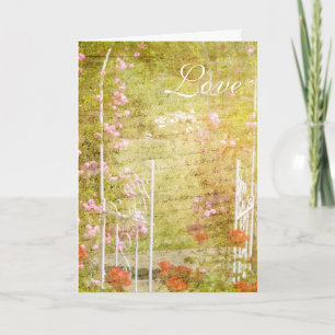 Betreten Sie den Garten Karte