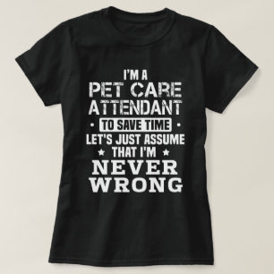 Betreuer für Haustiere T-Shirt
