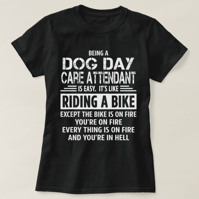 Betreuer für Hunde T-Shirt (Design vorne)