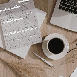 Betreuer, tägliches Log, Eldercare, Altern am Ort Notizblock