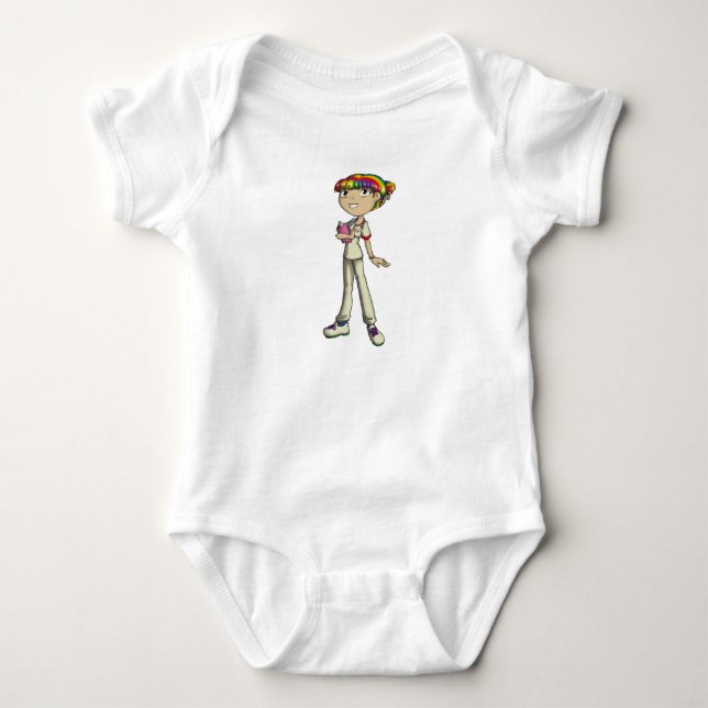 Betreuung Baby Strampler (Vorderseite)