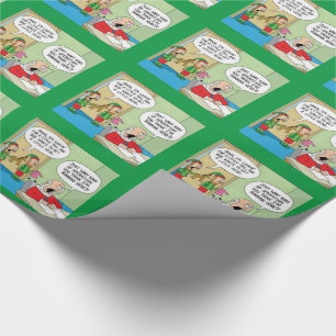 Betrieb des Santa Workshop Geschenkpapier