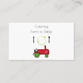 Betrieb in Tabelle Visitenkarte