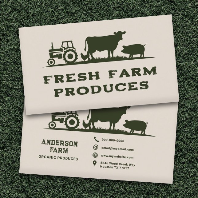 Betrieb Visitenkarte (Farm Business Card)