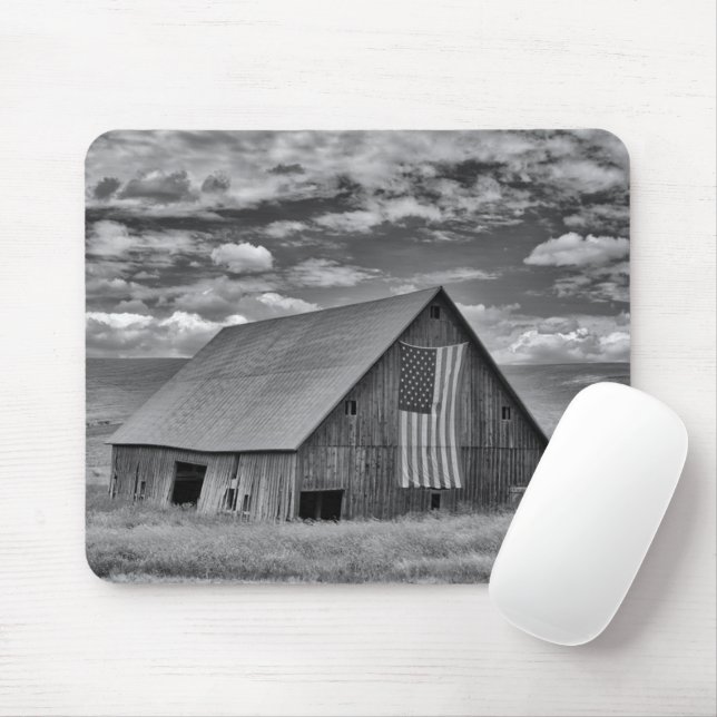 Betriebe | BW American Flag Stall Scene Mousepad (Mit Mouse)