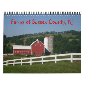 Betriebe des Sussex Landkreises NJ Kalender 2014