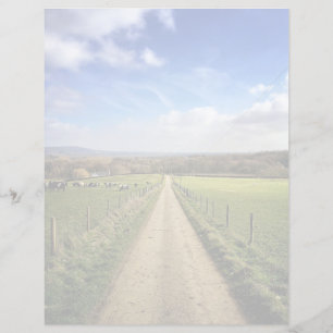 Betriebe English Countryside Dirt Road