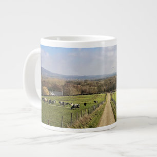 Betriebe   English Countryside Dirt Road Jumbo-Tasse