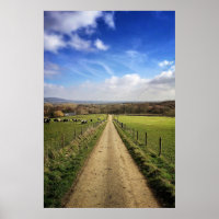 Betriebe | English Countryside Dirt Road