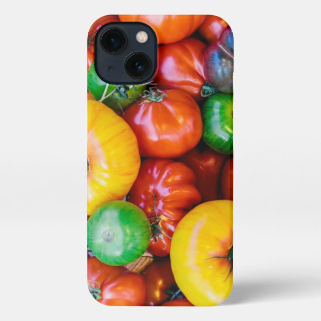 Betriebe | Farbige Tomatenernte iPhone Hülle (Rückseite)