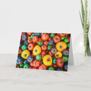 Betriebe Farbige Tomatenernte Karte