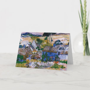 Betriebe in der Nähe von Auvers von Vincent van Go Karte