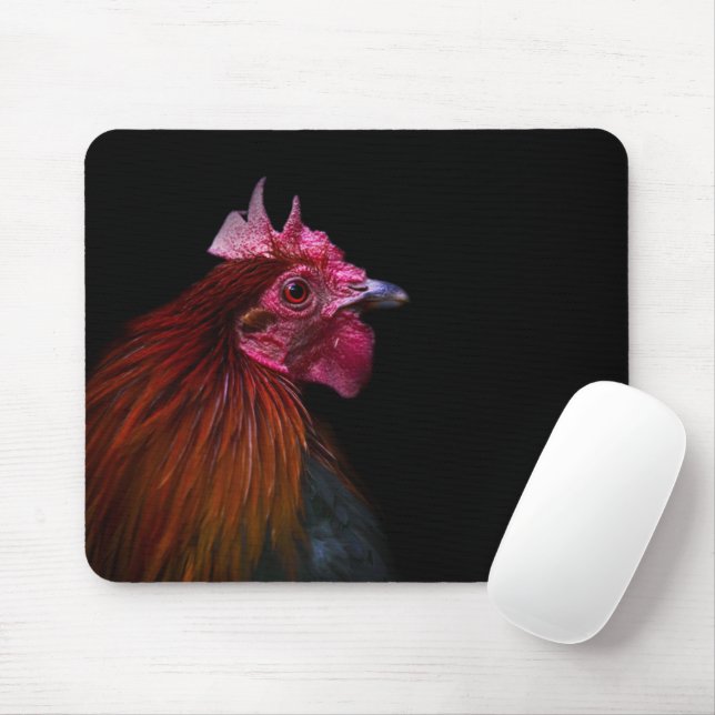 Betriebe | Rooster Head Shoot Mousepad (Mit Mouse)