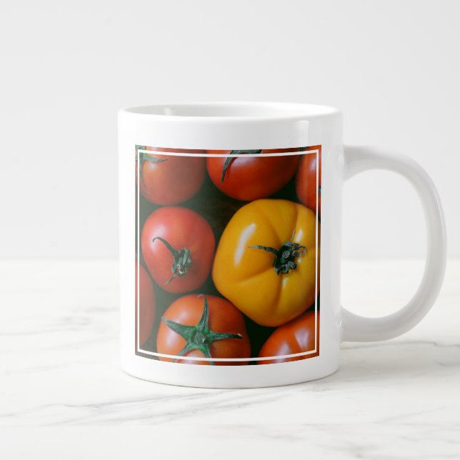 Betriebe | Rote und gelbe Tomaten/Paradeiser Jumbo-Tasse (Rechts)