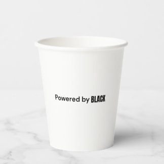Betrieben von Black Paper Cup Pappbecher