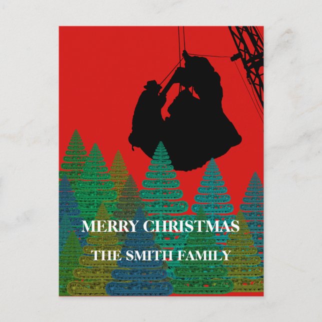 BETRIEBSBETRIEBSKRÄNZER FEIERTAGSPOSTKARTE (Vorderseite)